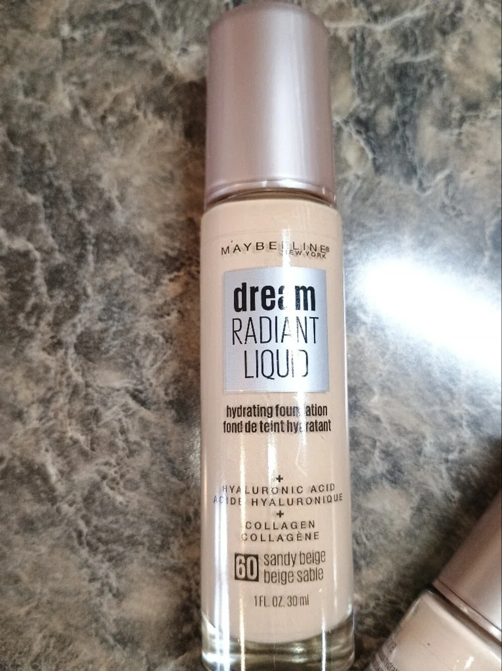 Maybelline Dream Radiant Liquid Foundation Makeup, 60 Sandy Beige